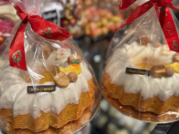 Tulband cake dripped